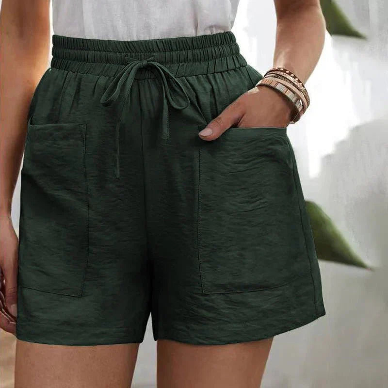 Alani | Effortless Linen Blend Shorts