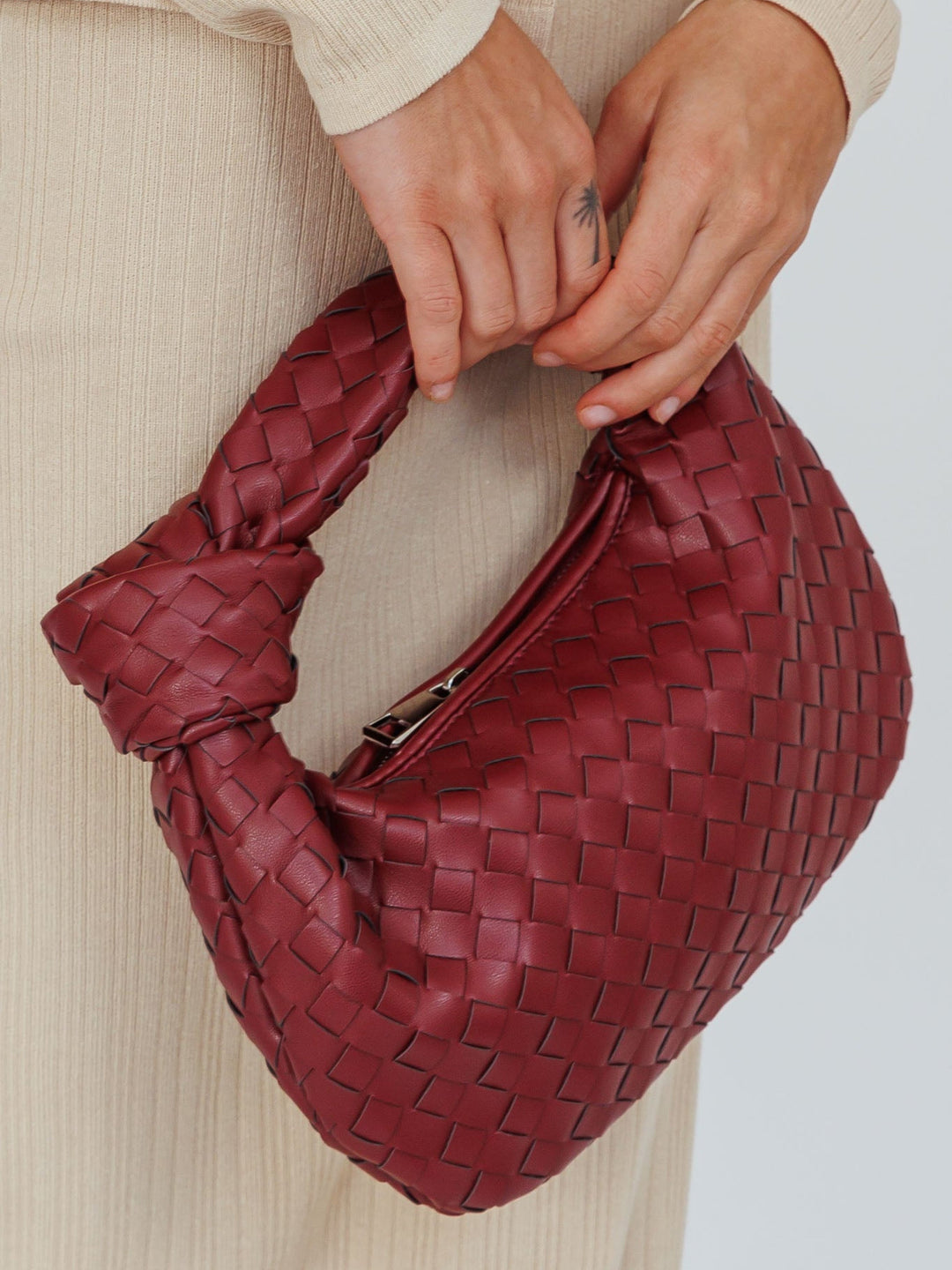 Isla - Braided Mini Handle Bag