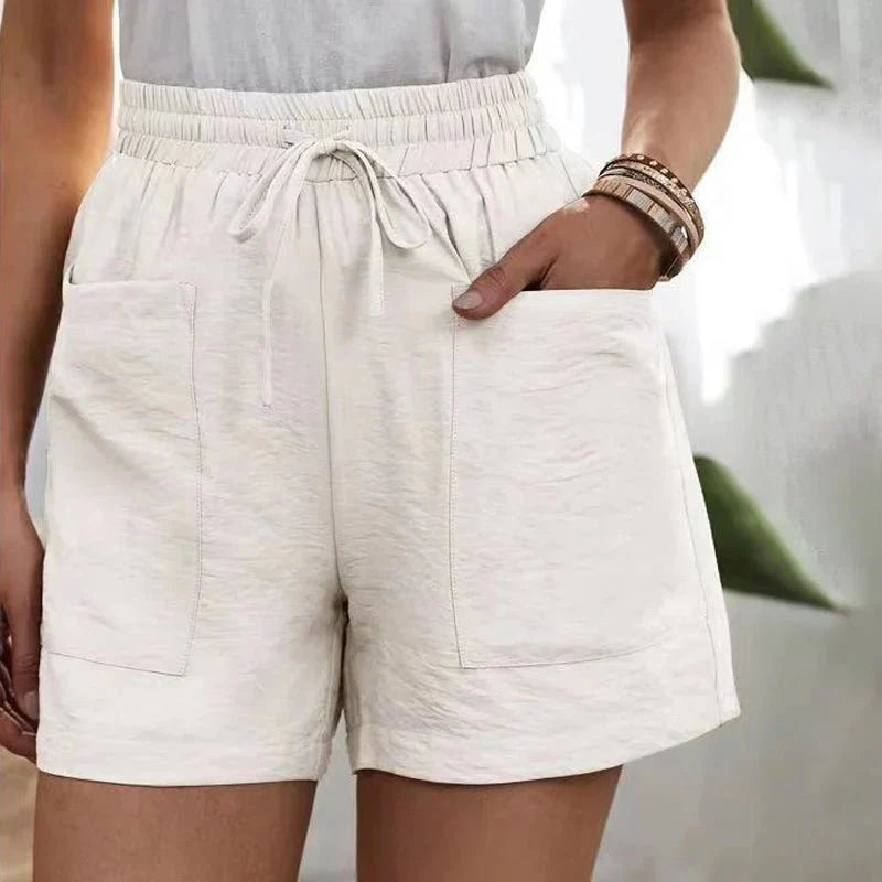 Alani | Effortless Linen Blend Shorts