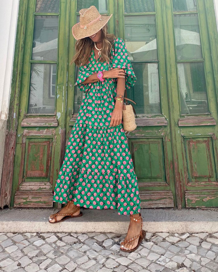 Iwa | Bohemian Long Dress