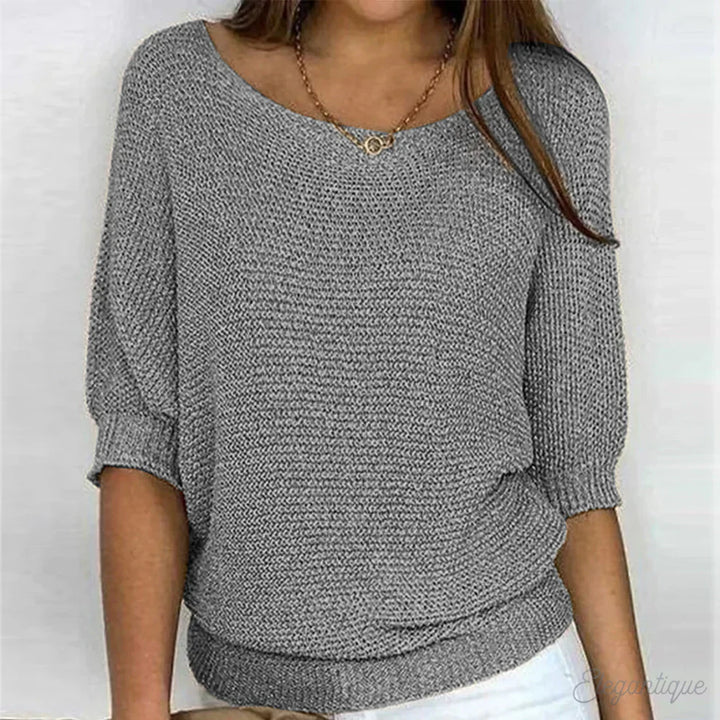 Lila™ - Relaxed Knit Top