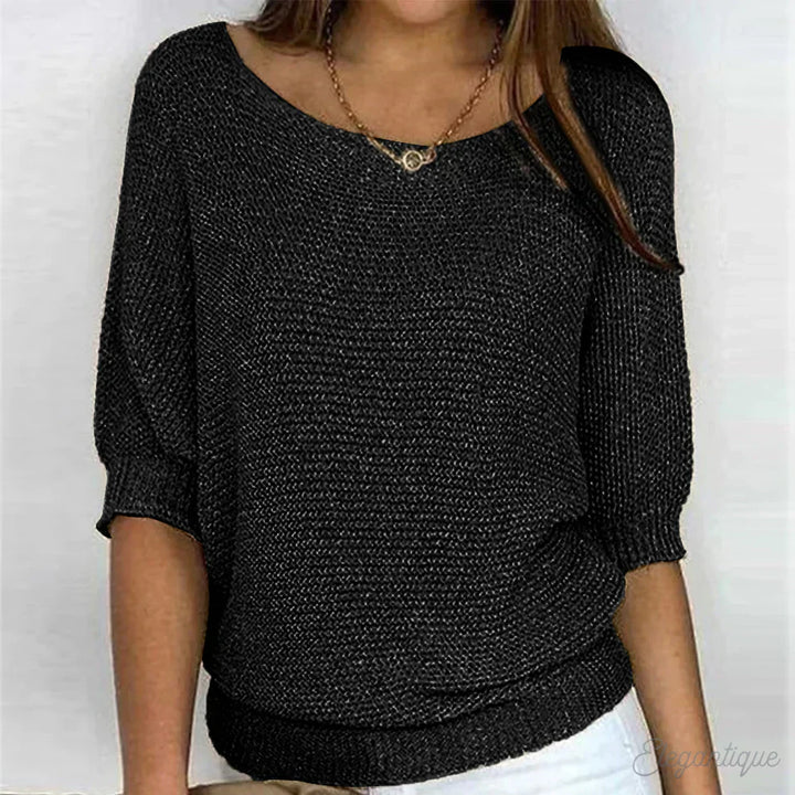 Lila™ - Relaxed Knit Top