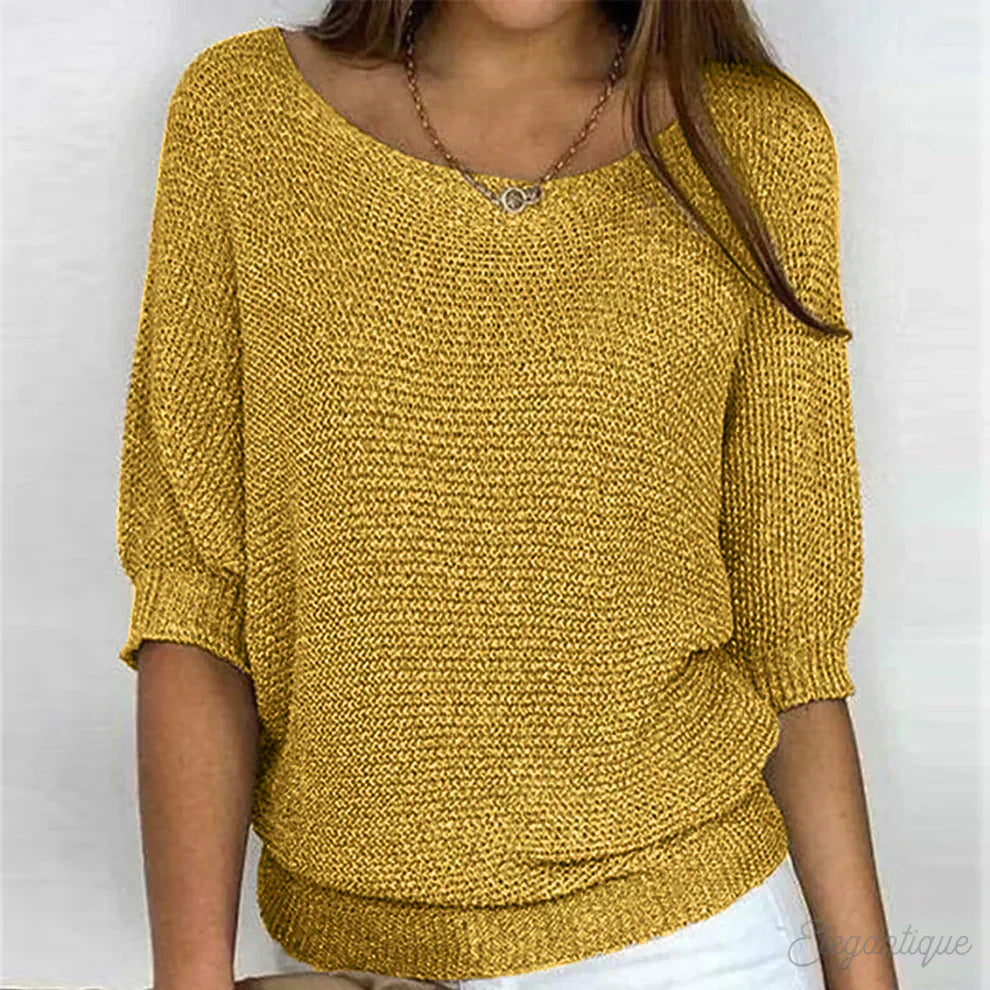 Lila™ - Relaxed Knit Top